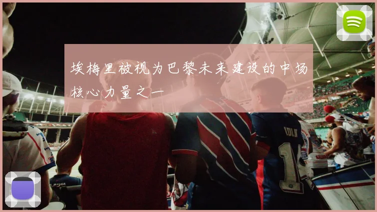 埃梅里被视为巴黎未来建设的中场核心力量之一